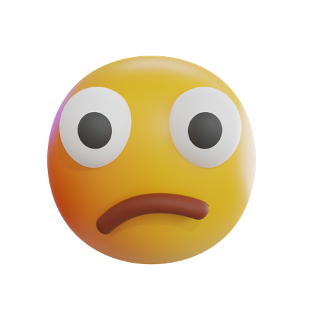 Emoji confus  3D Icon
