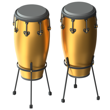 Conga  3D Icon