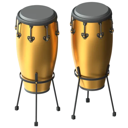 Conga  3D Icon