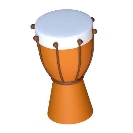Conga 3 D Music Instrument Icon 3D Icon