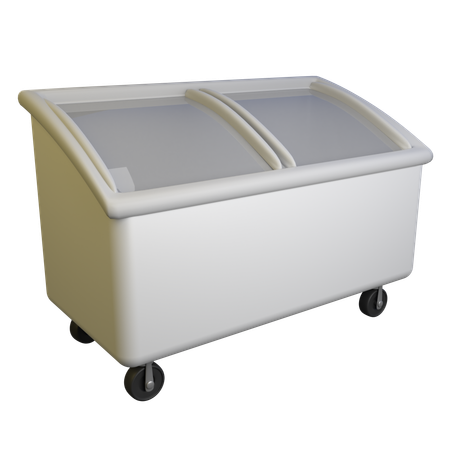 Congelador  3D Icon