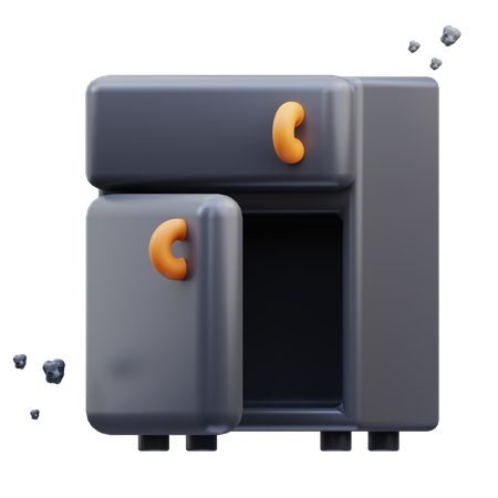 Congelador  3D Icon