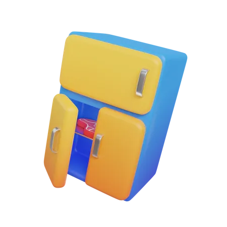 Congélateur  3D Icon