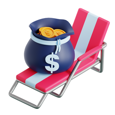 Congés payés  3D Icon