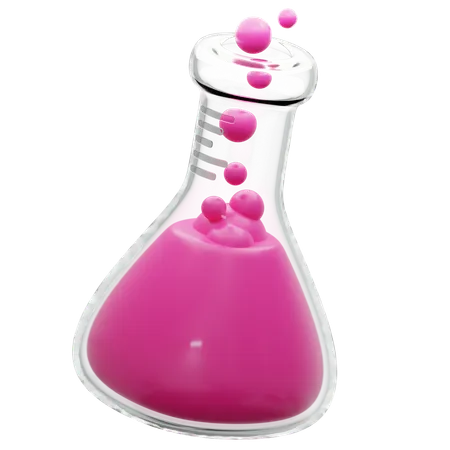 Conical flask  3D Icon