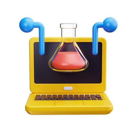 Conical Flask  3D Icon