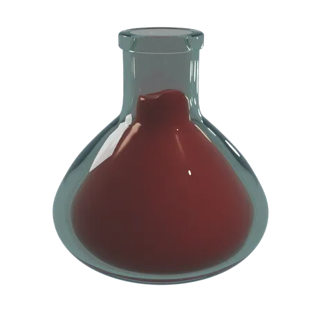 Conical Flask  3D Icon