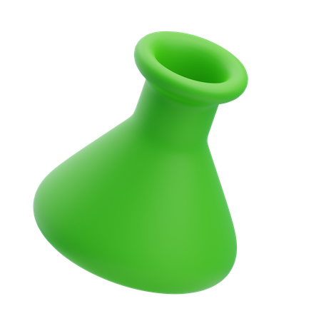 Conical Flask  3D Icon