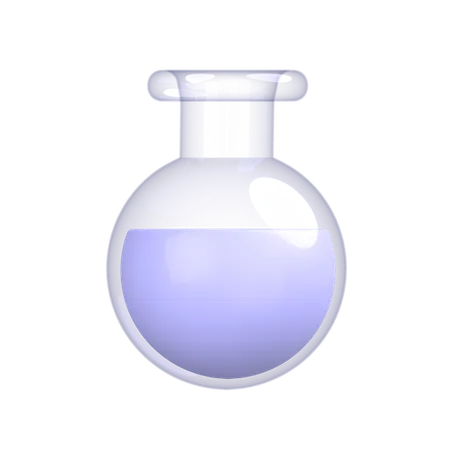 Conical Flask  3D Icon