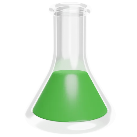 Conical Flask  3D Icon