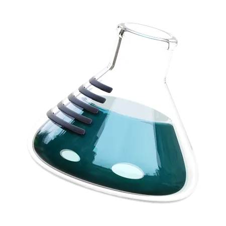 Conical Flask  3D Icon