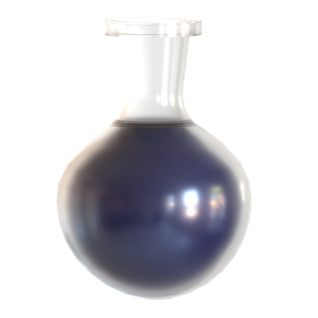 Conical Flask  3D Icon