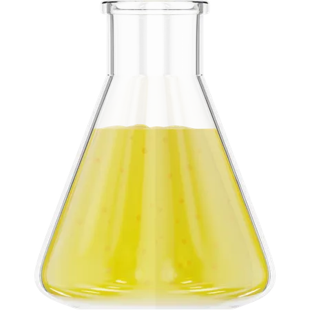 Conical Flask  3D Icon