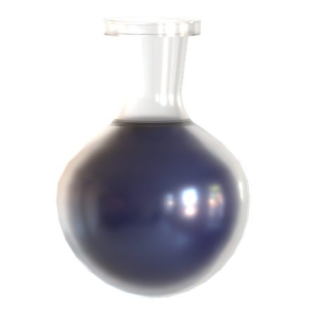 Conical Flask  3D Icon