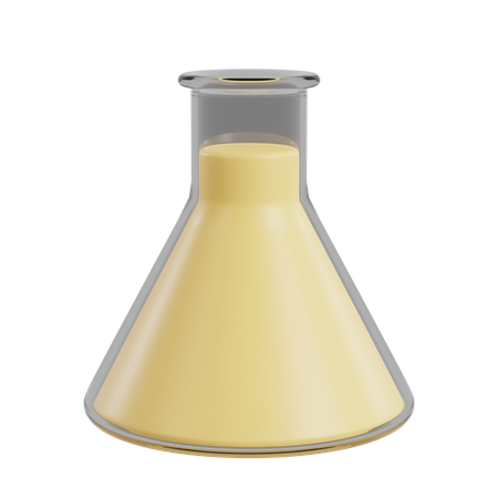 Conical flask  3D Icon