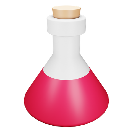 Conical Flask  3D Illustration