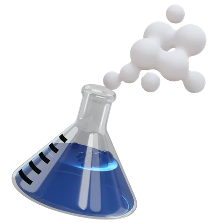 Conical Flask  3D Illustration