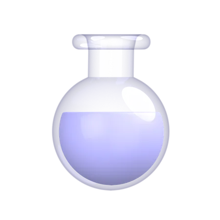 Conical-flask 3D Icon