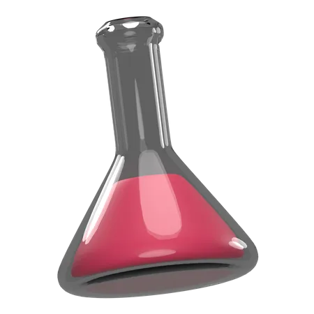 Conical Flask  3D Icon