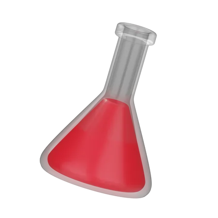 Conical Flask 3 D Industry 3D Icon