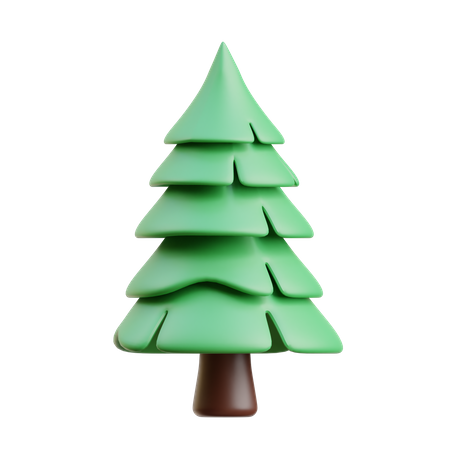 Conifer Tree  3D Icon