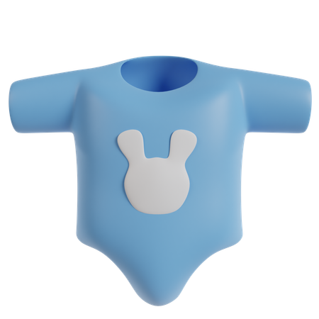 Traje de bebé  3D Icon