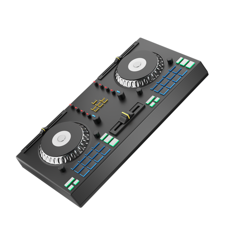 Conjunto de DJ  3D Icon