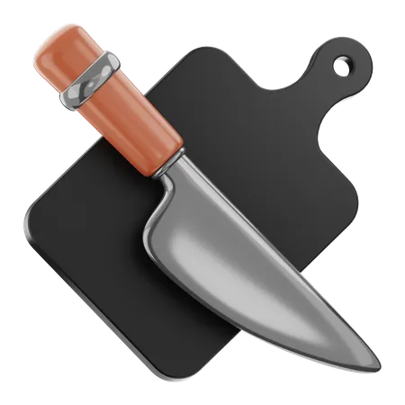 Conjunto de facas  3D Icon