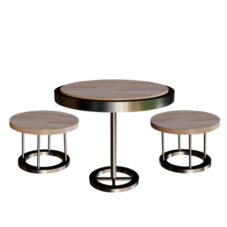 Conjunto de mesa  3D Icon