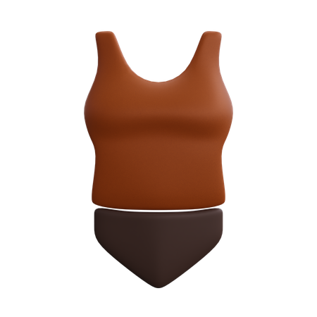 Conjunto de ropa de gimnasia  3D Icon