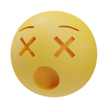Conmocionado  3D Icon