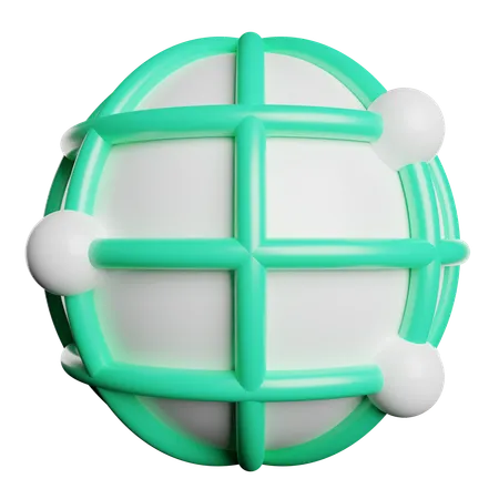 Connect  3D Icon