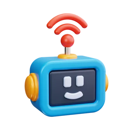 Connect Chatbot  3D Icon