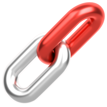 Connect Link  3D Icon
