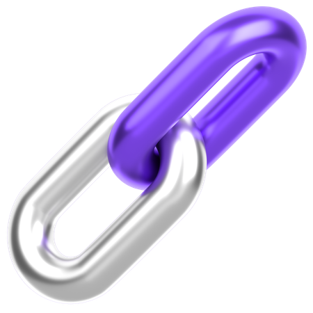 Connect Link  3D Icon