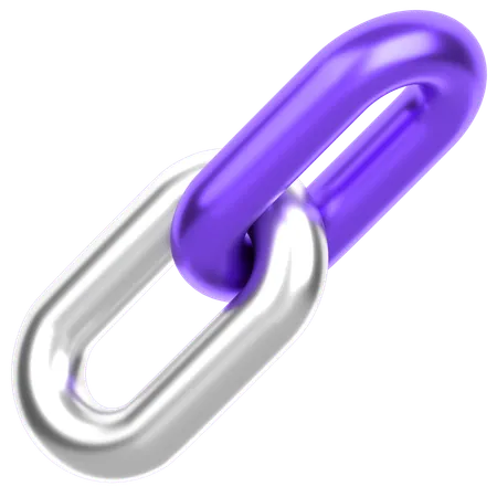Connect Link  3D Icon