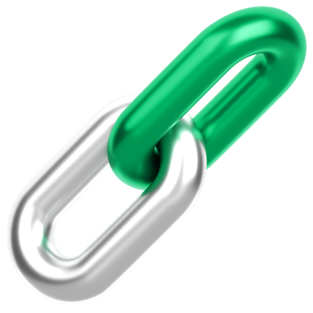 Connect Link  3D Icon