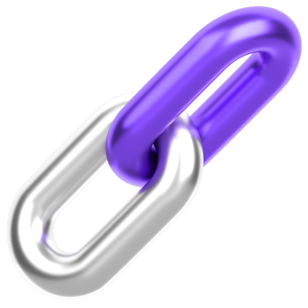 Connect Link  3D Icon
