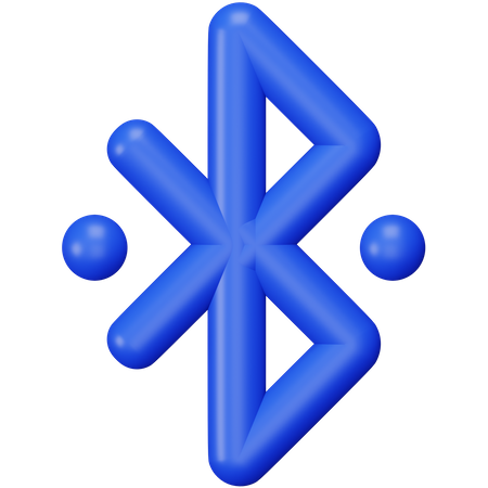 Bluetooth connecté  3D Icon