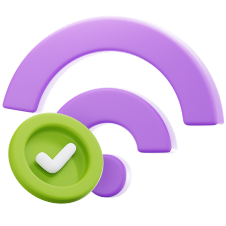 Connected  3D Icon
