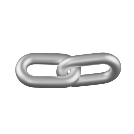 Connected Chain  3D Icon