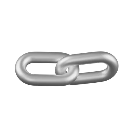 Connected Chain  3D Icon