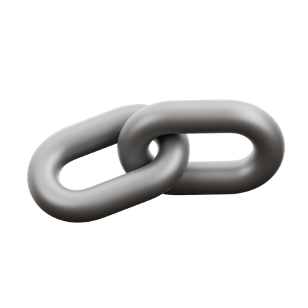Connected Chain  3D Icon