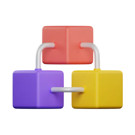 Connection  3D Icon