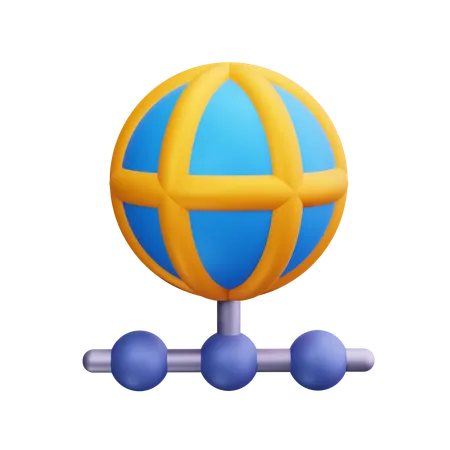 Connection  3D Icon