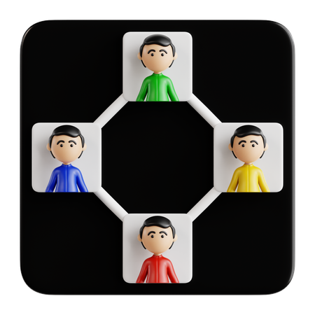 Connection  3D Icon