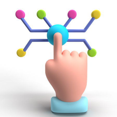 Connection  3D Icon