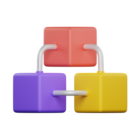 Connection 3D Icon
