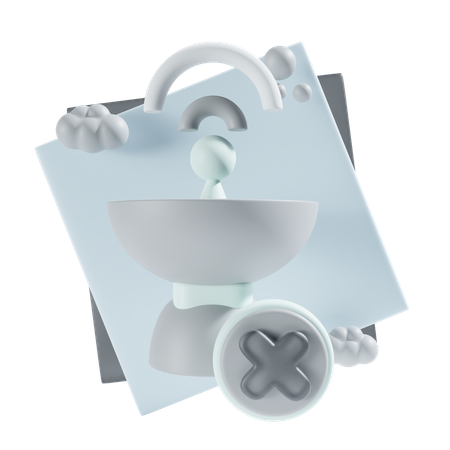 Connection Failed  3D Icon