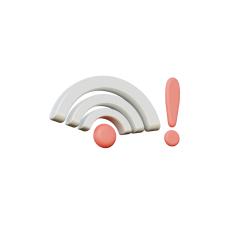 Connection Lost  3D Icon